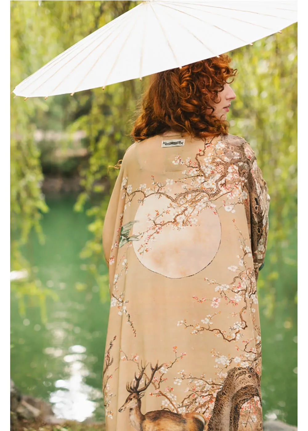 Market Of Stars Fable Bohemian Goddess Midi Kimono Bruin