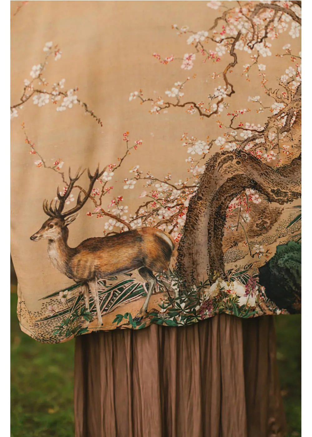Market Of Stars Fable Matinée Midi Kimono Bruin