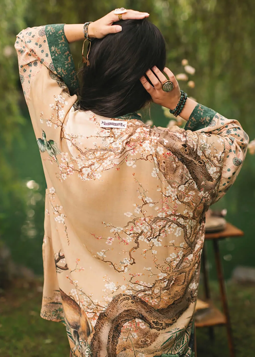 Market Of Stars Fable Matinée Midi Kimono Bruin