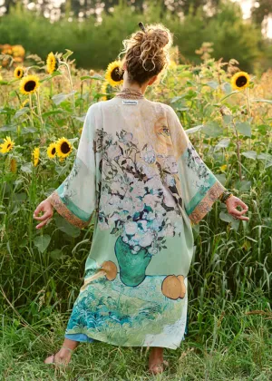 Market Of Stars I Paint My Dream Van Gogh Lange Kimono