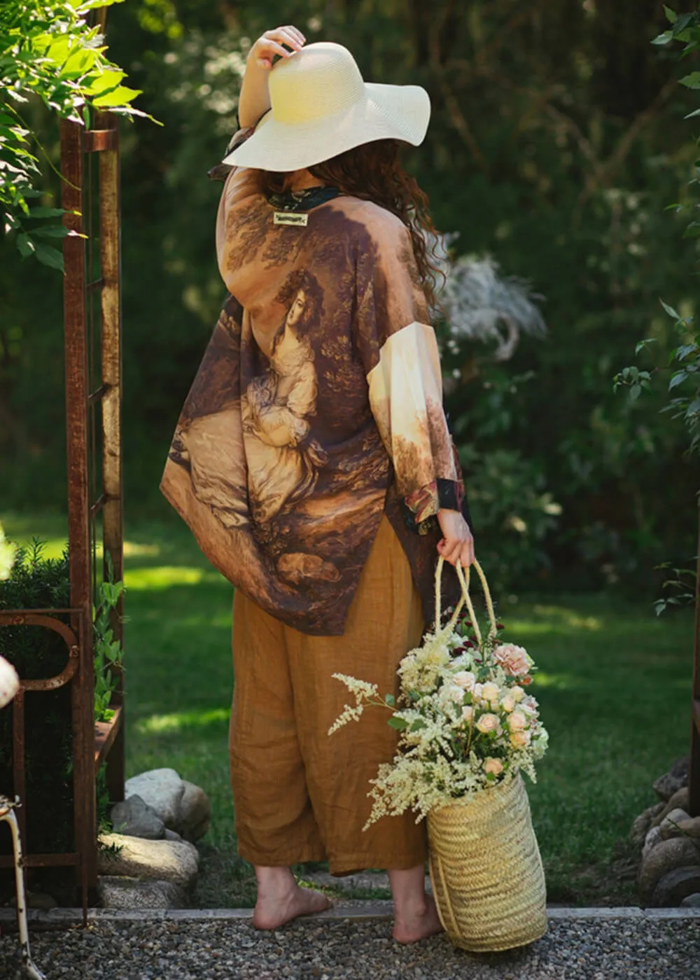 Market Of Stars The Artist Midi Kimono Bruin