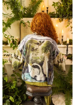 Market Of Stars Theatre Of Dreams Swan Korte Kimono Multi