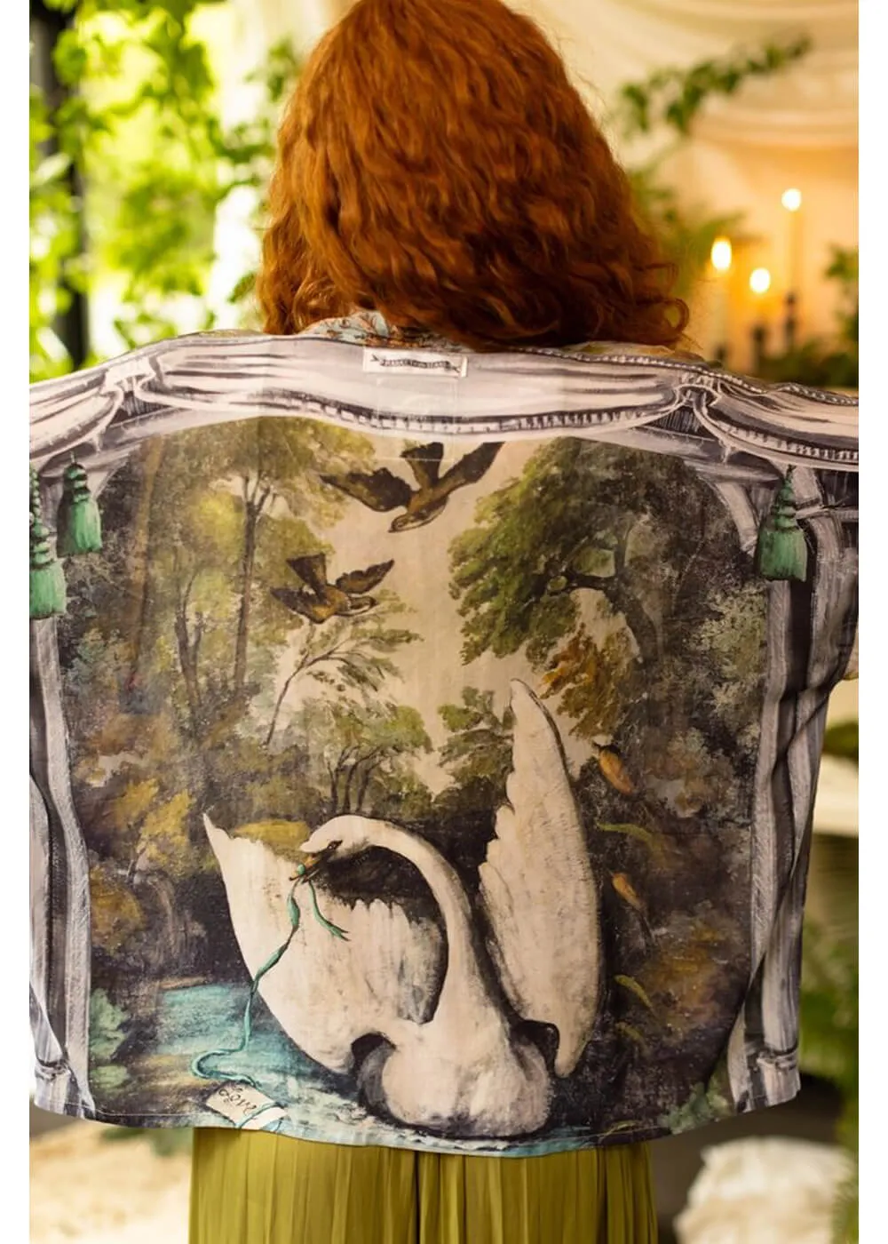 Market Of Stars Theatre Of Dreams Swan Korte Kimono Multi