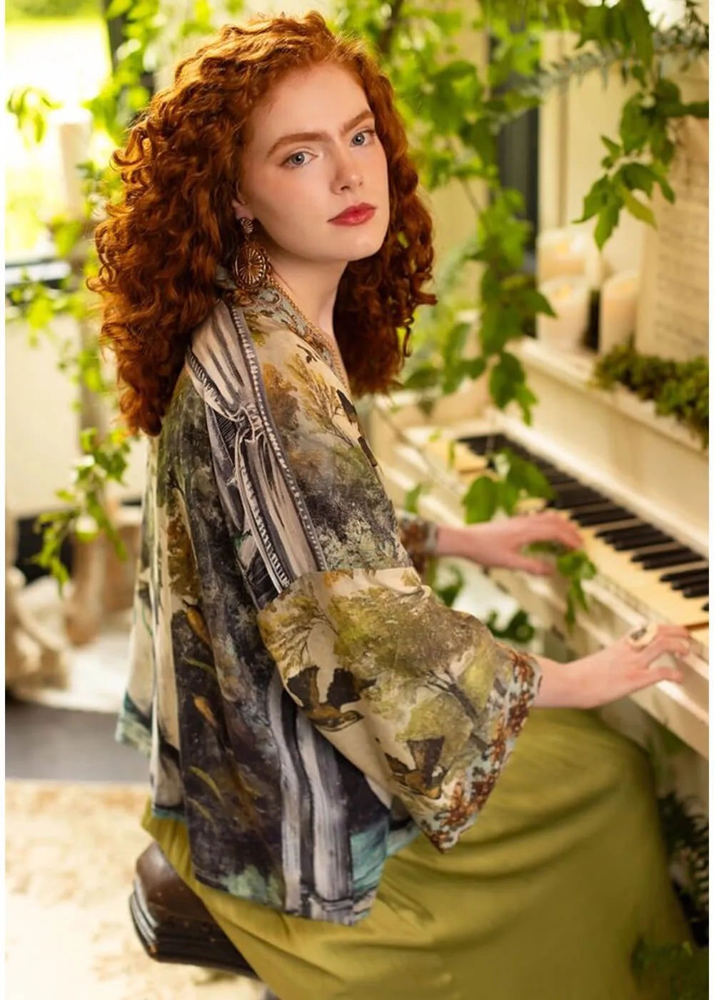 Market Of Stars Theatre Of Dreams Swan Korte Kimono Multi