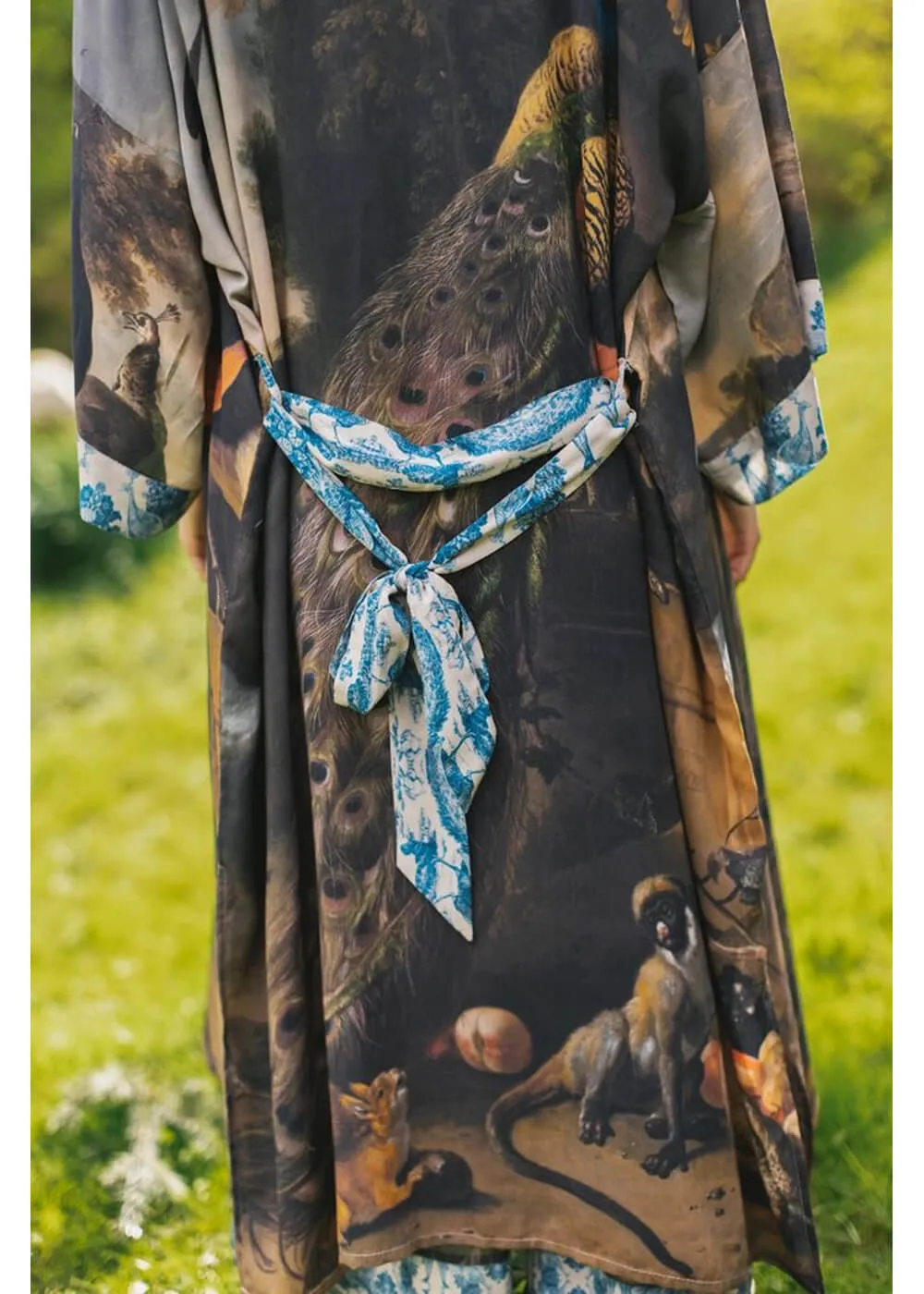 Market Of Stars Wild Beauty Peacock d’Hondecoeter Lange Kimono