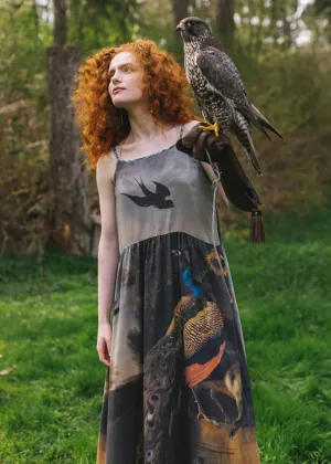 Market Of Stars Wild Beauty Peacock Maxi Jurk Multi