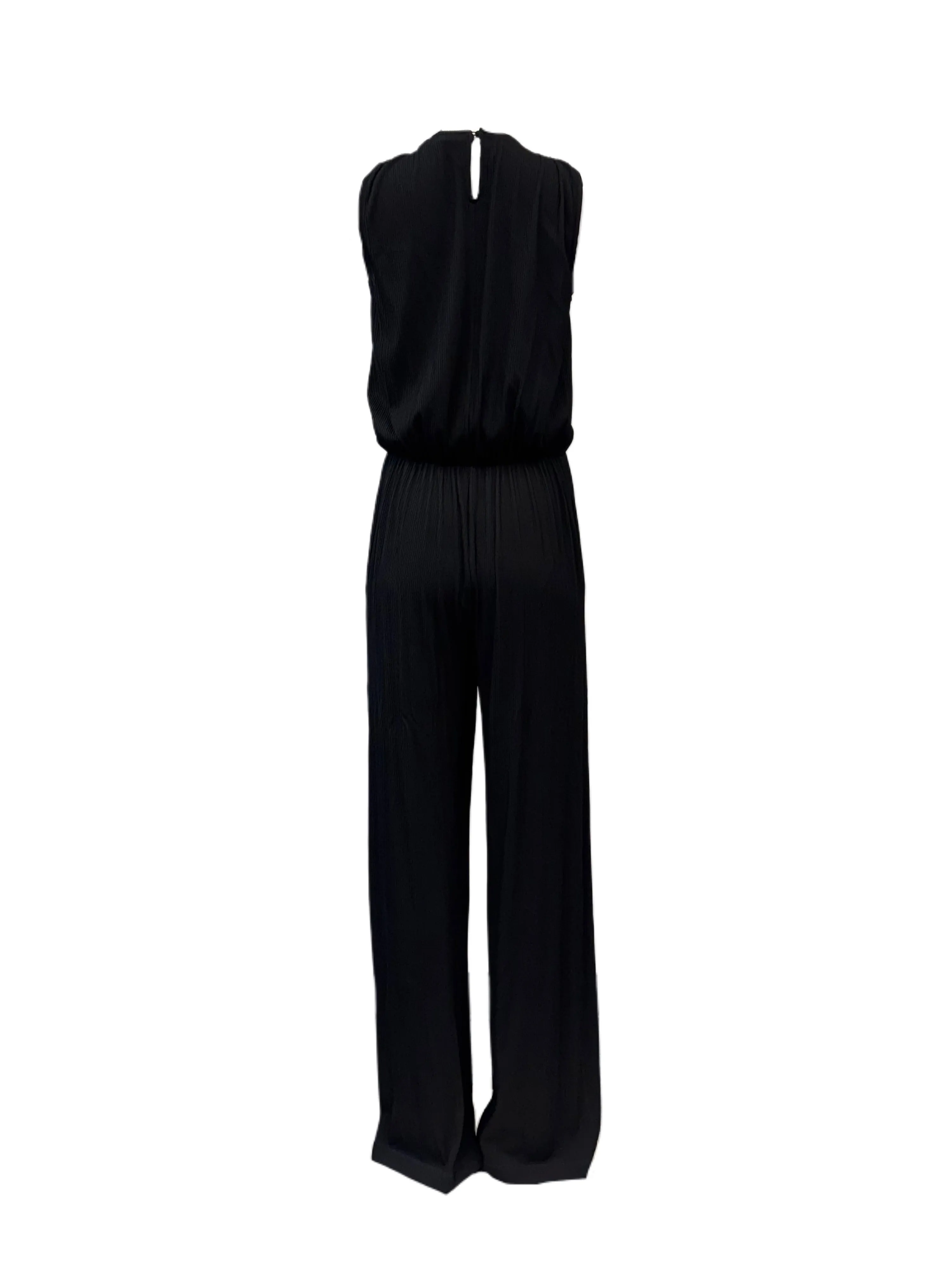 Max Mara Women's Black Peirak Zipper Closure Jumpsuit NWT