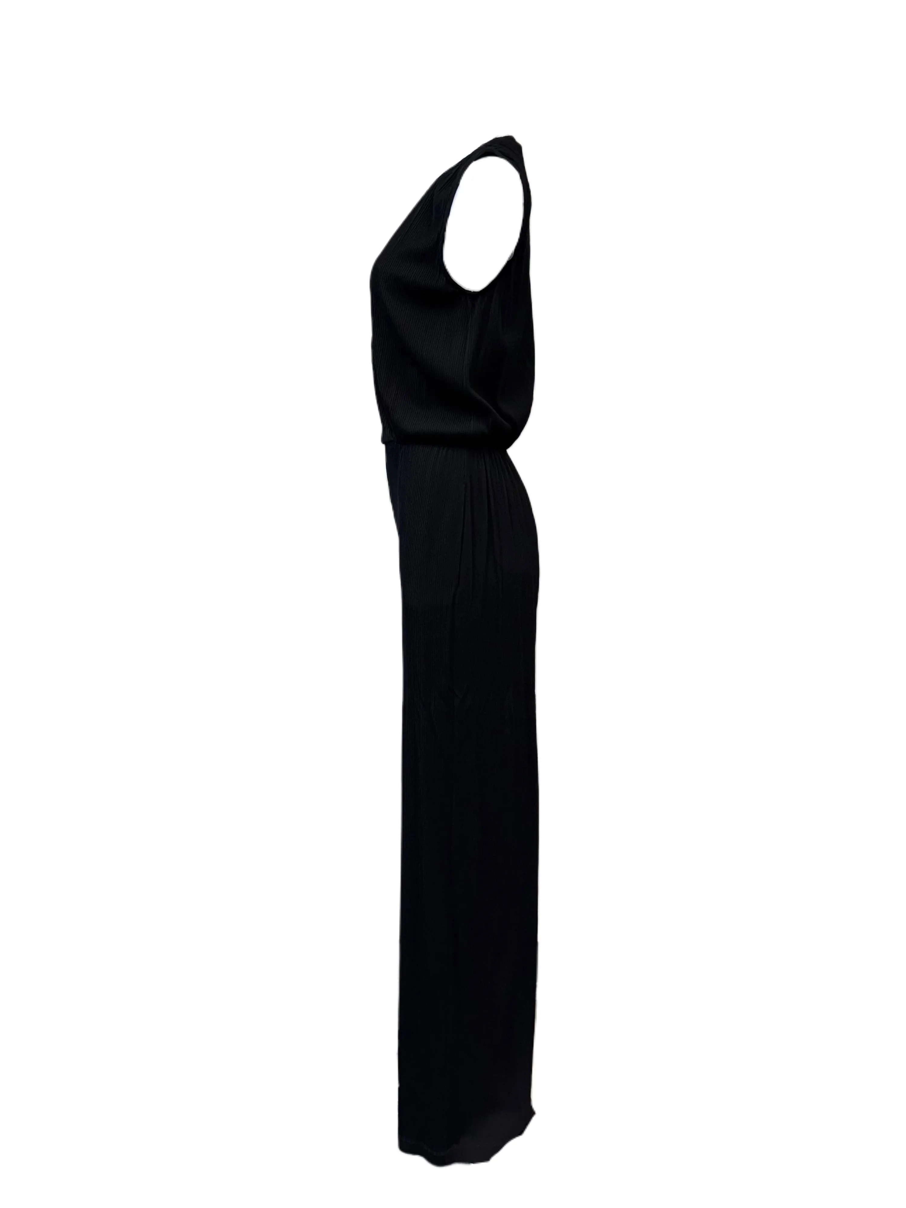 Max Mara Women's Black Peirak Zipper Closure Jumpsuit NWT