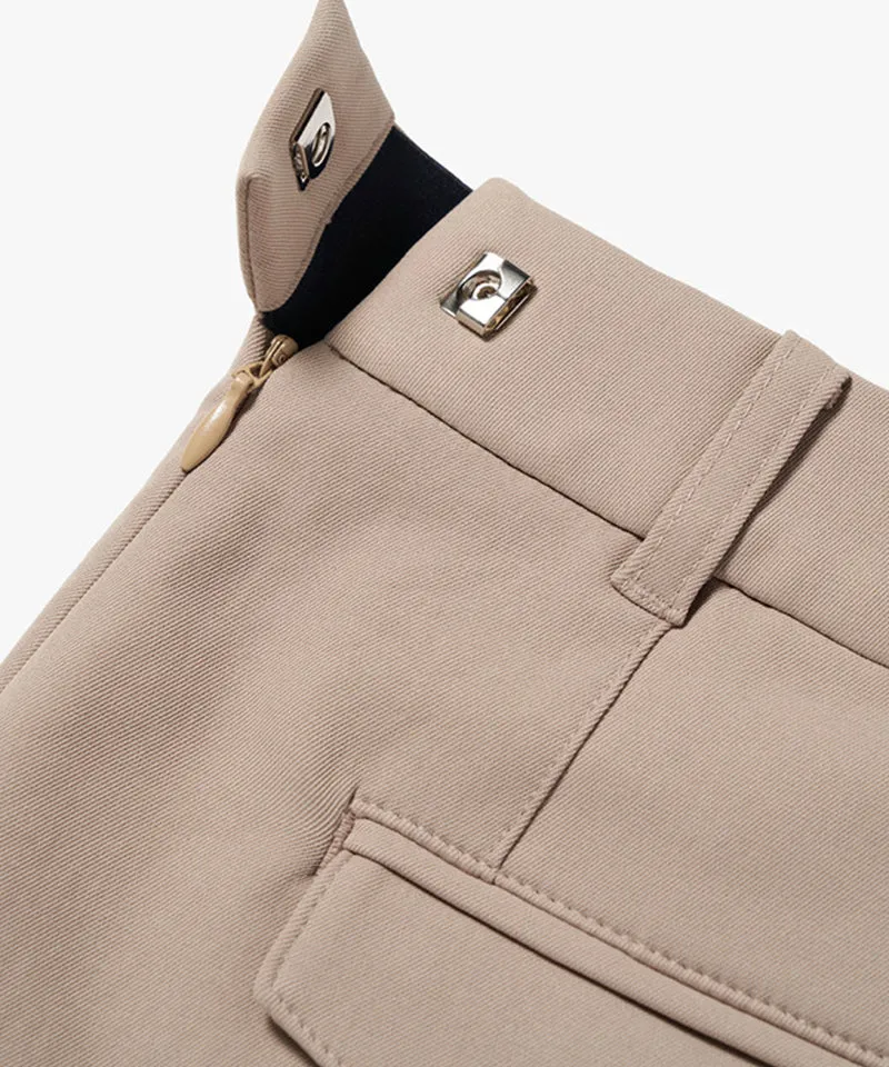 MCC Women's Text Logo Embroidery Skirt - Sand