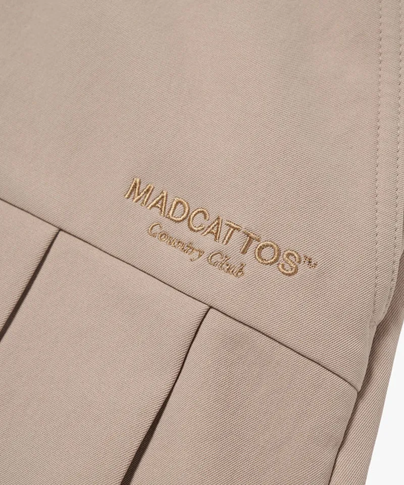 MCC Women's Text Logo Embroidery Skirt - Sand