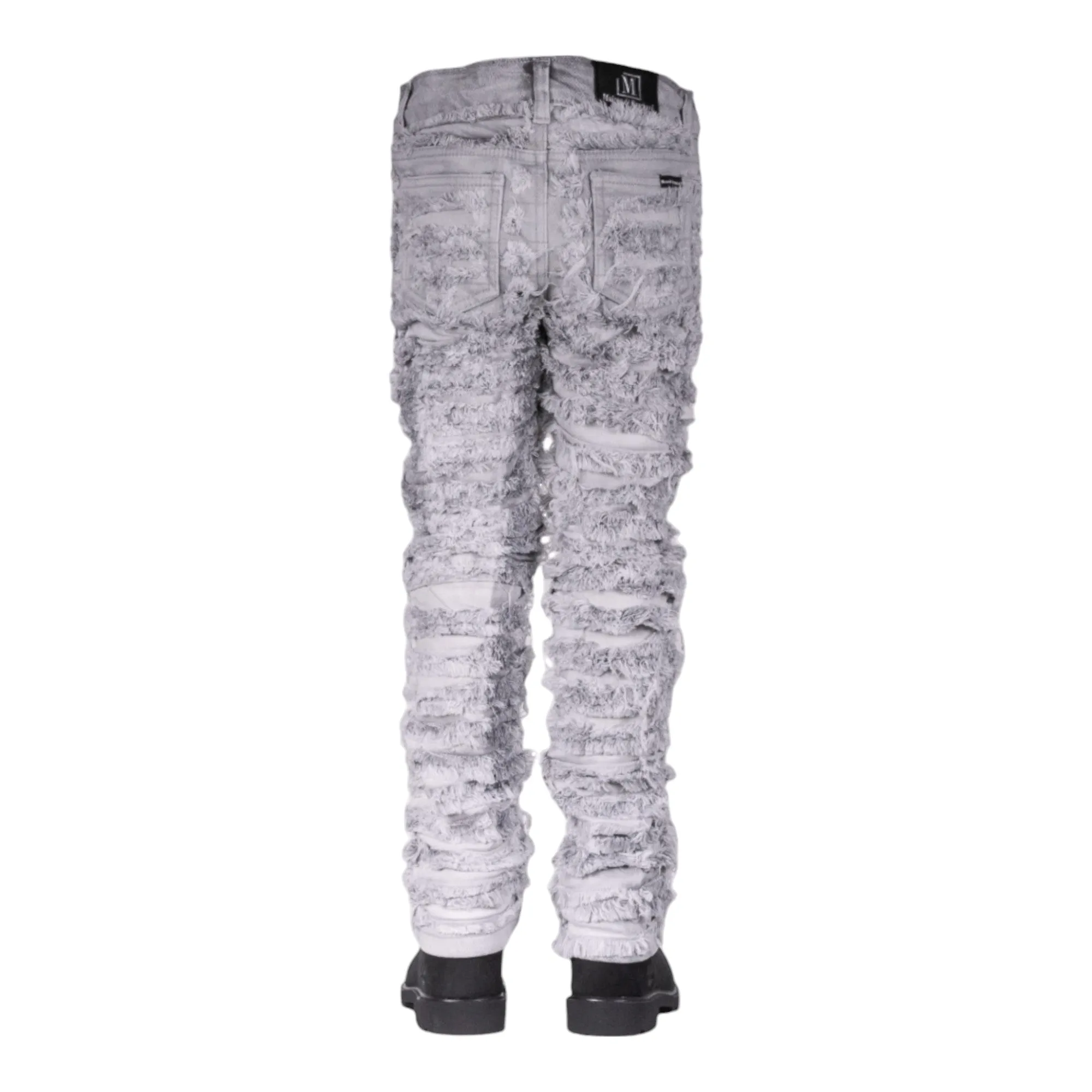 MDB Brand Kids Dual Color Stacked Jeans
