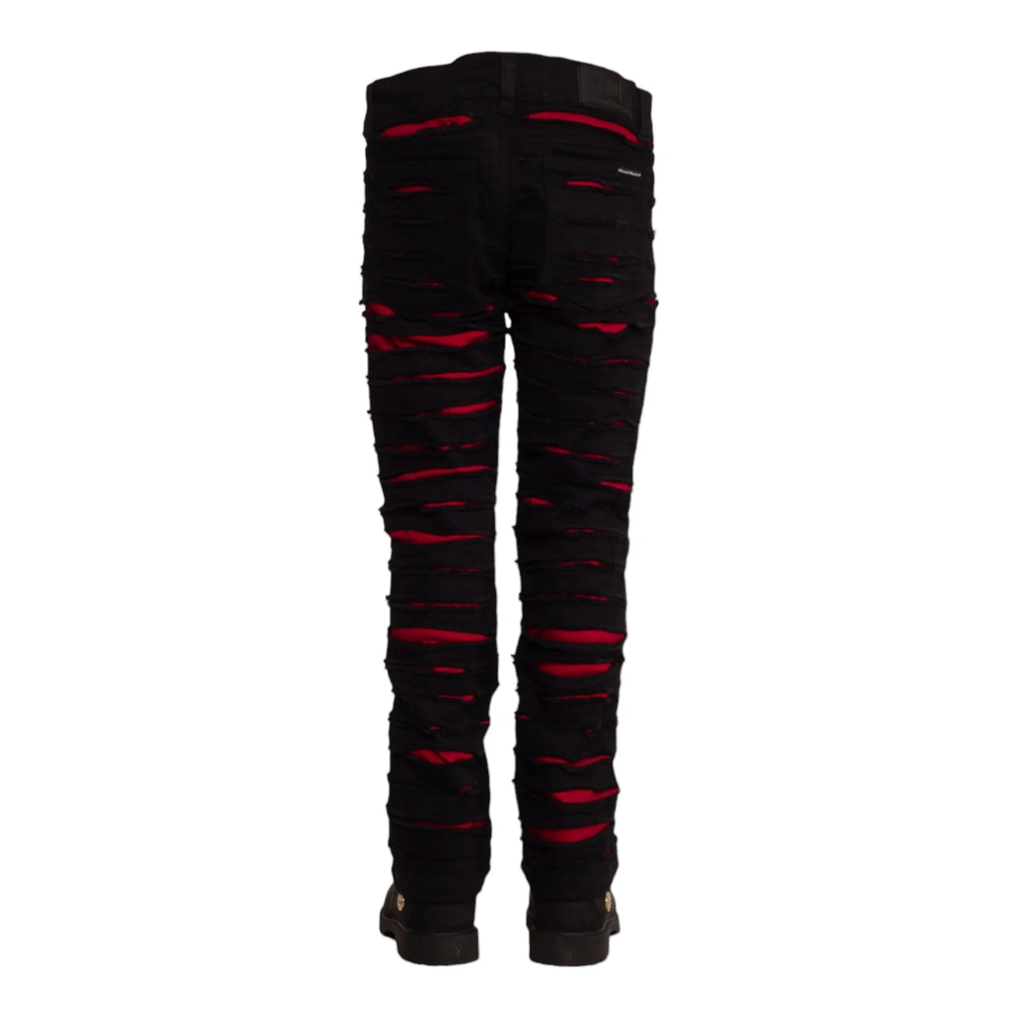 MDB Brand Kids Dual Color Stacked Jeans