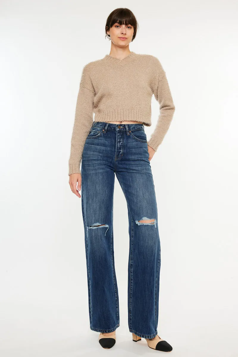Montana Ultra High Rise 90's Flare Jeans
