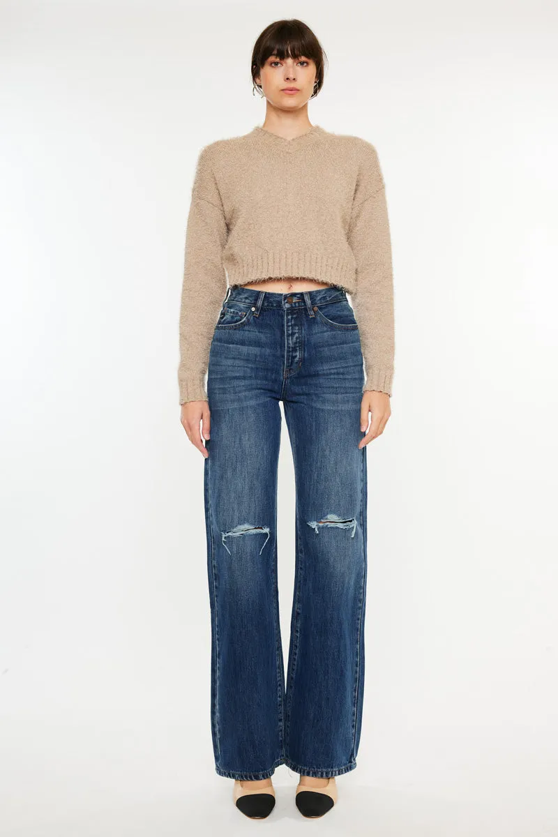 Montana Ultra High Rise 90's Flare Jeans