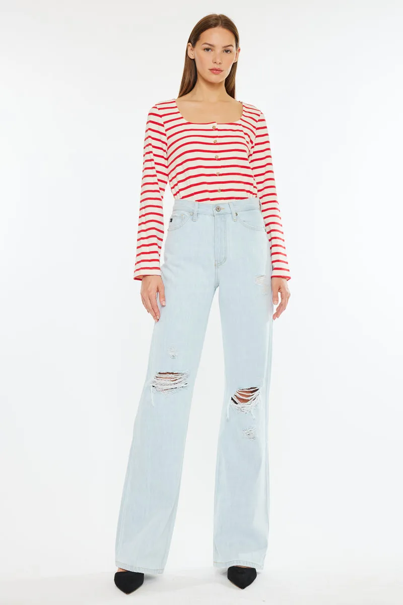 Montana Ultra High Rise 90's Flare Jeans