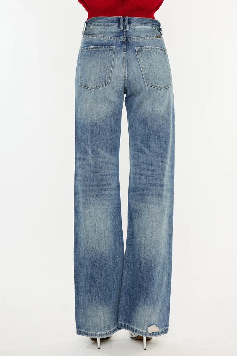 Montana Ultra High Rise 90's Flare Jeans