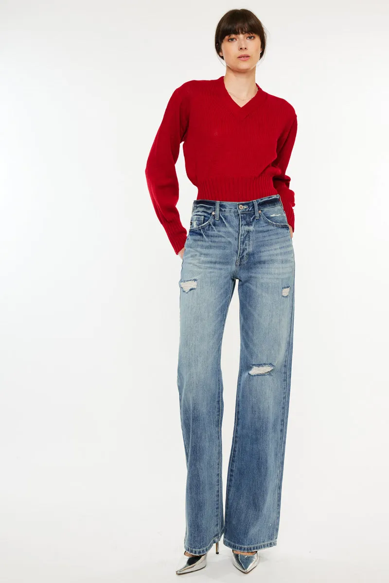 Montana Ultra High Rise 90's Flare Jeans