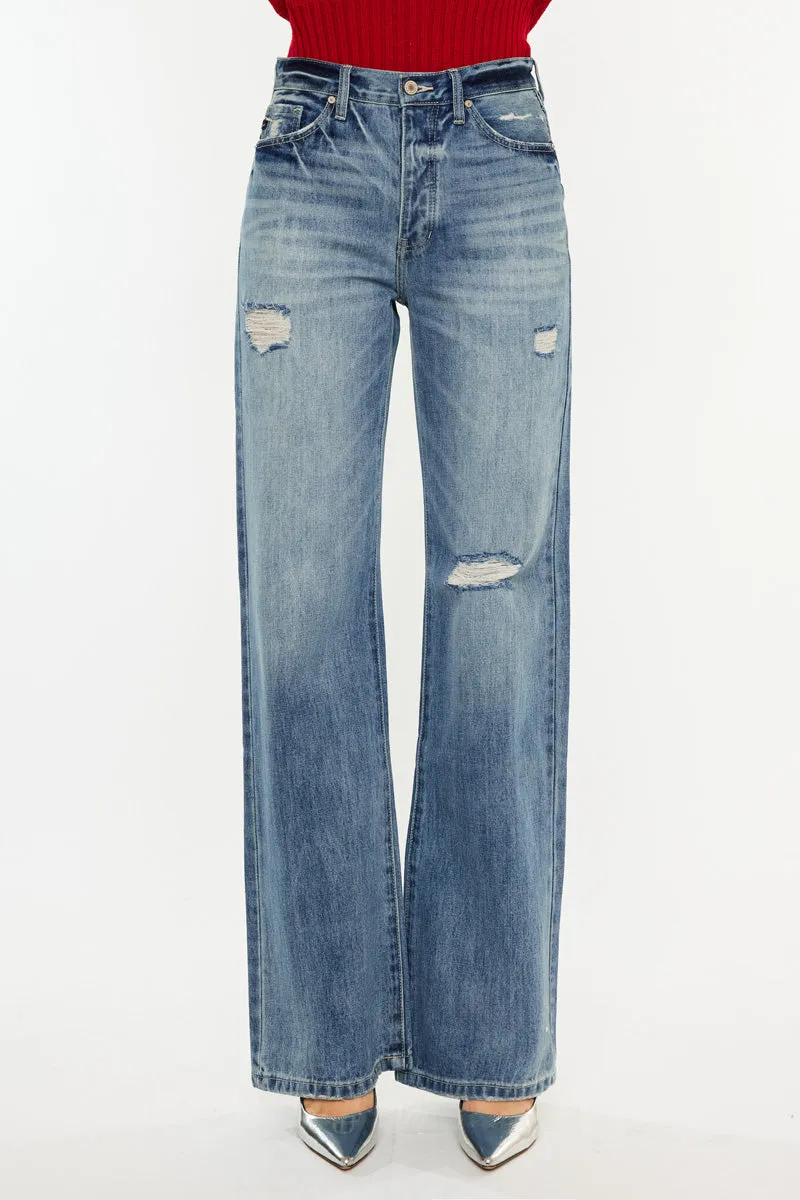 Montana Ultra High Rise 90's Flare Jeans