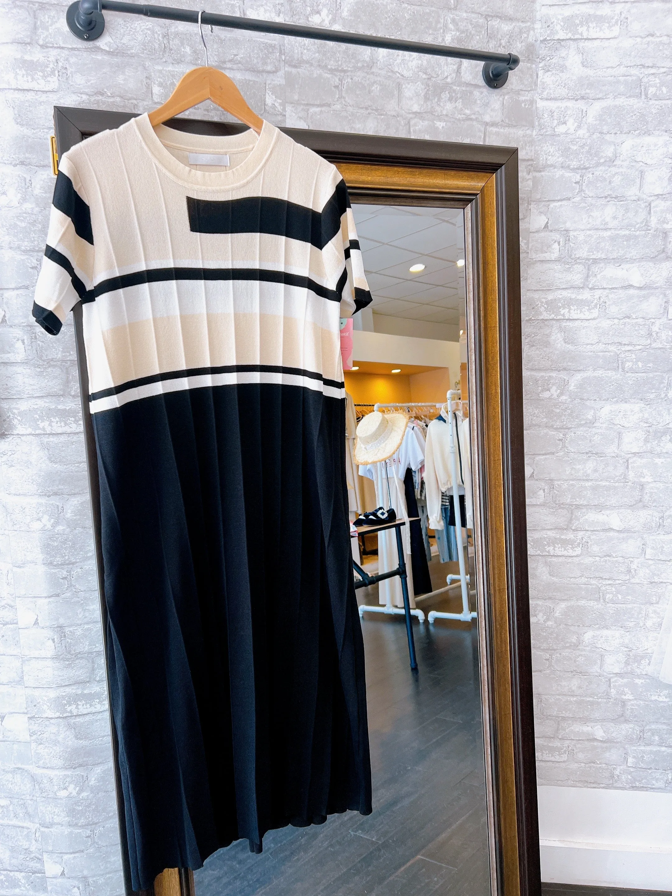 Mosaic Summer Knit Dress