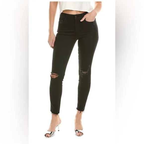 Mother Looker Ankle Fray Jeans