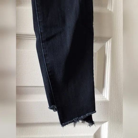 Mother The Stunner Zip Two Step Fray in Holding Hands Wash Size 27