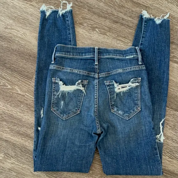 Mother, Women’s, Stunner Chew, Off Duty, Skinny, Button Fly, Jeans.