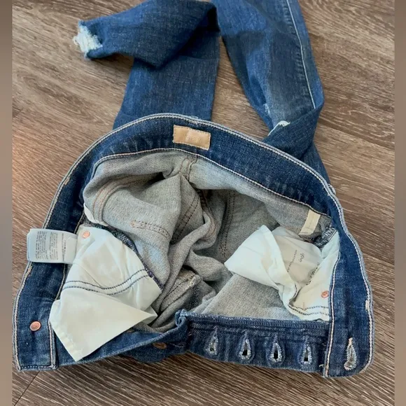 Mother, Women’s, Stunner Chew, Off Duty, Skinny, Button Fly, Jeans.