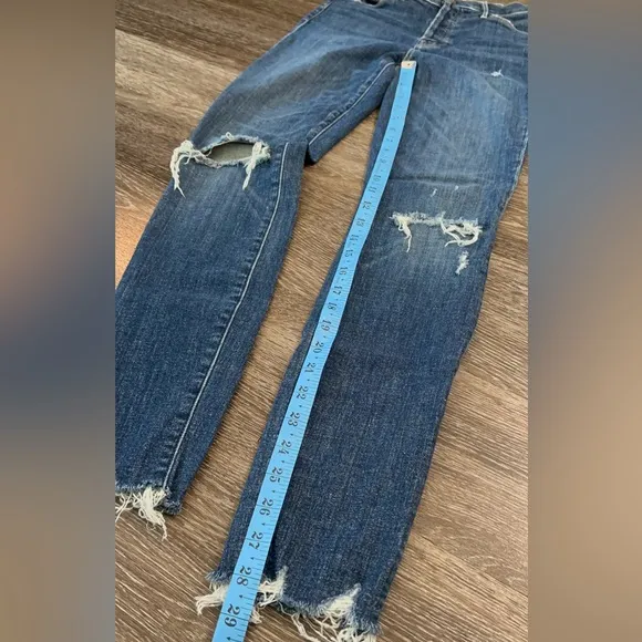 Mother, Women’s, Stunner Chew, Off Duty, Skinny, Button Fly, Jeans.