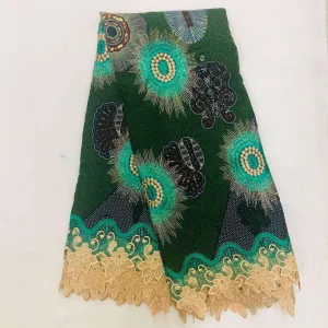 Multi Color & Shaped Embroidery Designed Original Swiss Cotton Laces