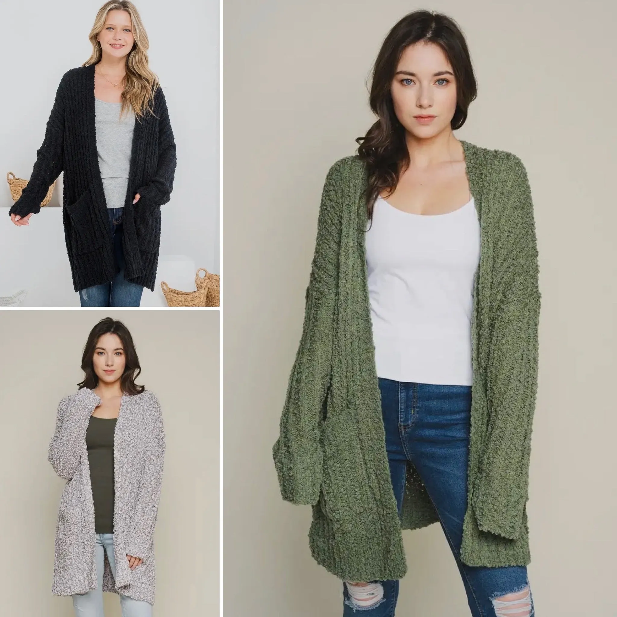 Must Have Popcorn Cardigans