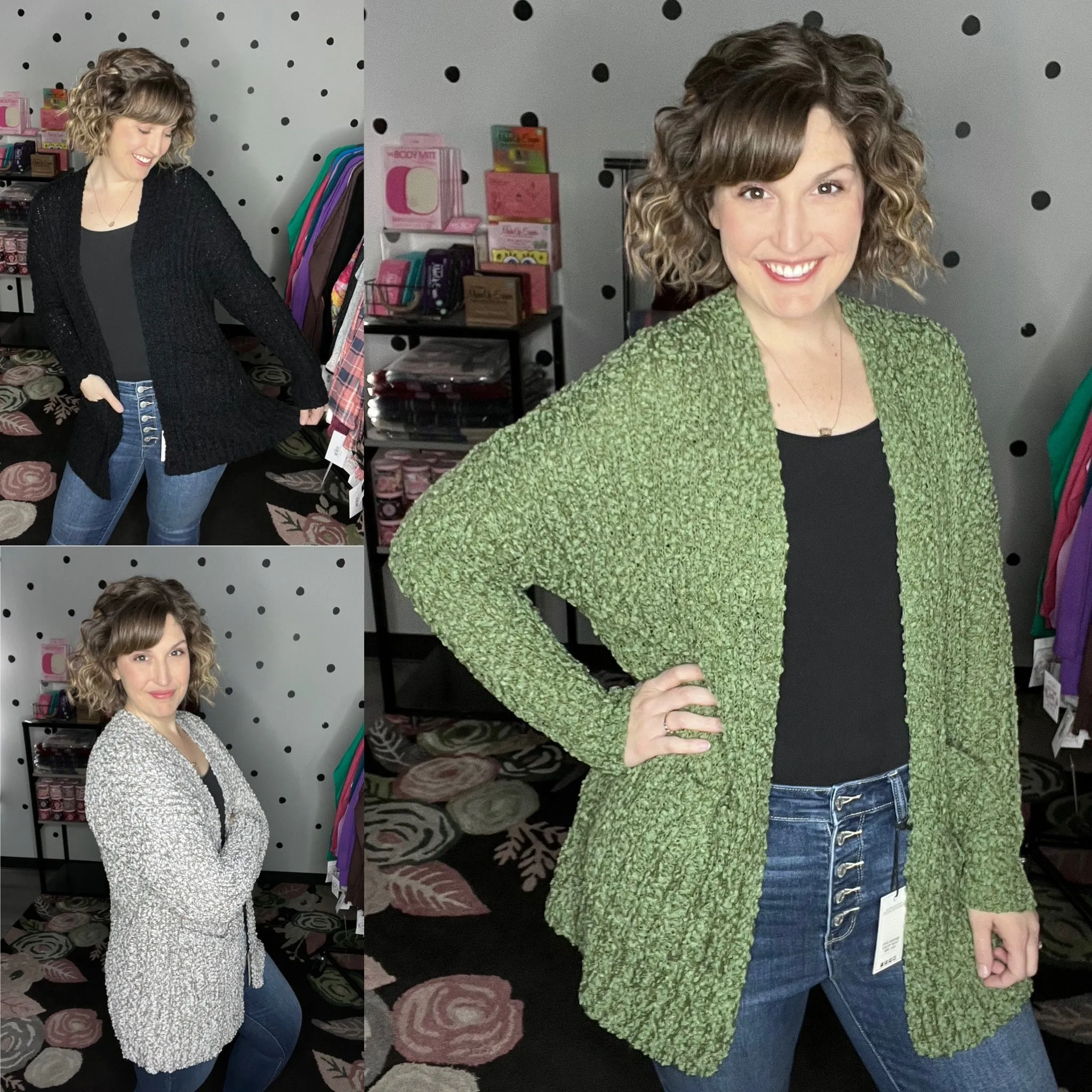 Must Have Popcorn Cardigans