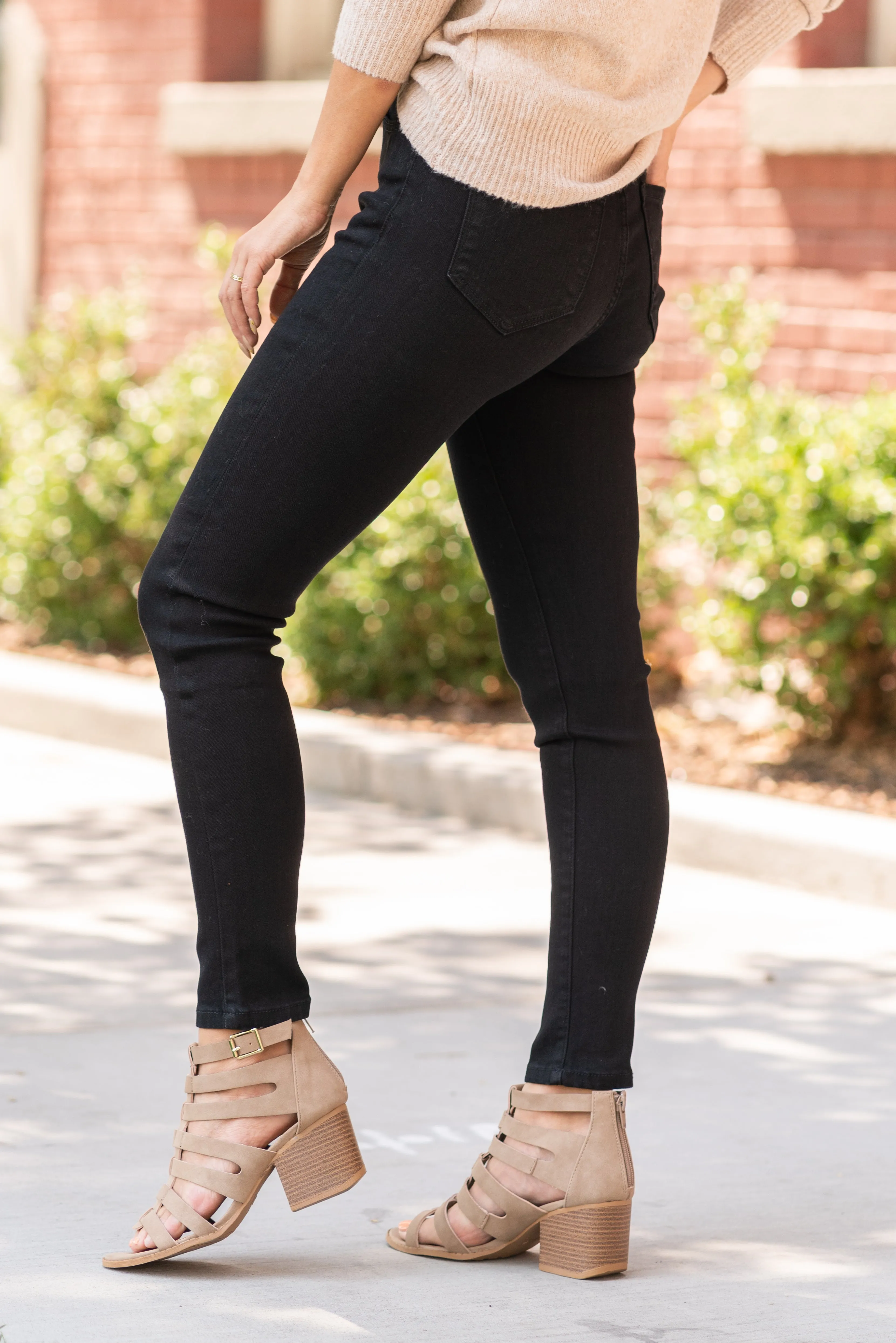 Norwich High Rise Black Skinny