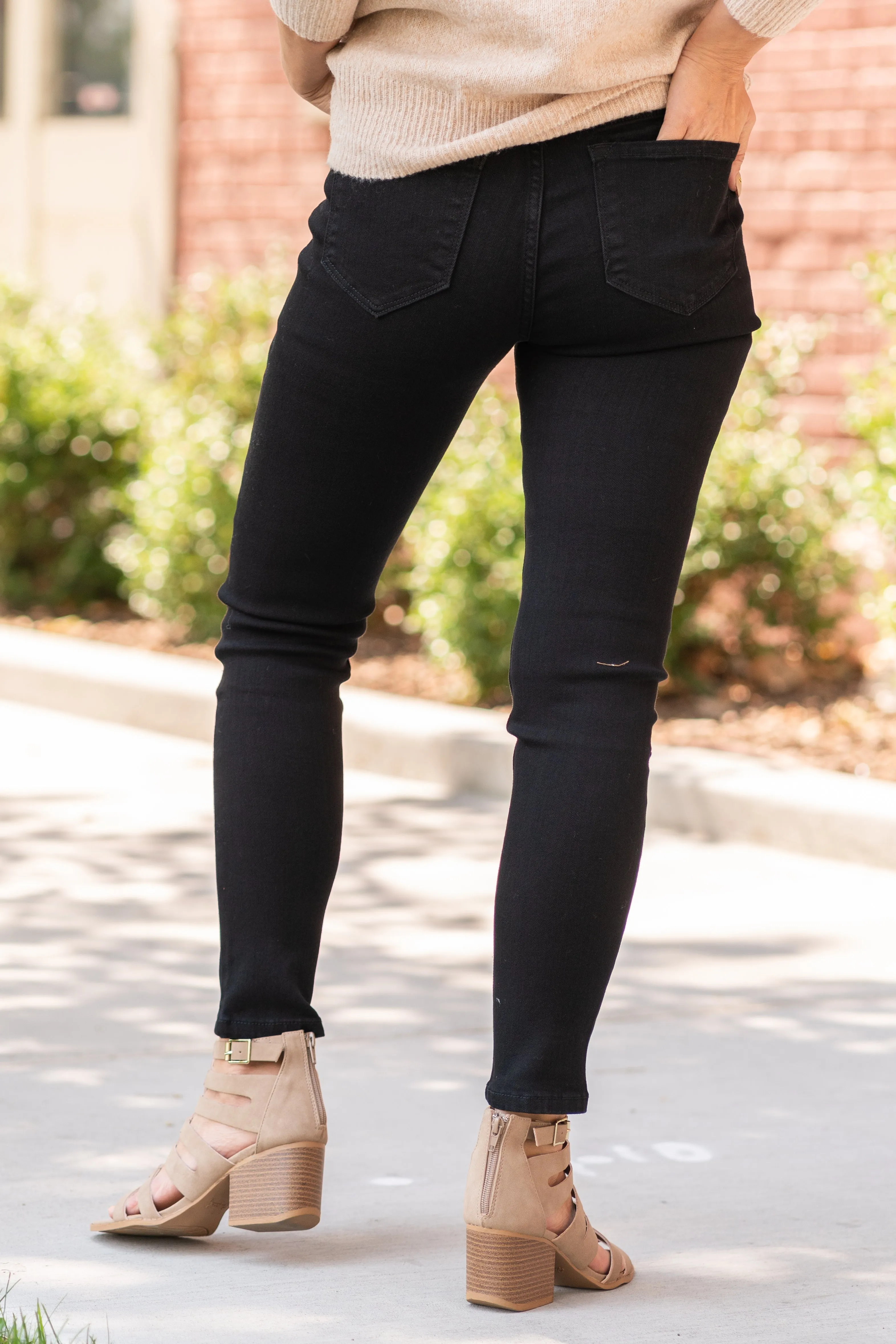 Norwich High Rise Black Skinny