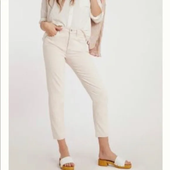 NWT Anthro Pilcro ultra high rise slim jeans