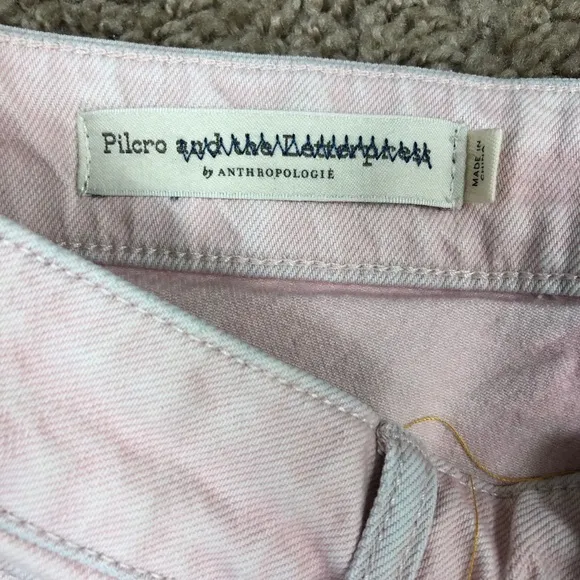 NWT Anthro Pilcro ultra high rise slim jeans