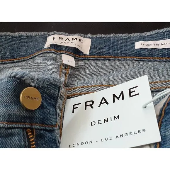 NWT - Frame Denim Le Skinny de Jeanne Jean Havelock Size: 27
