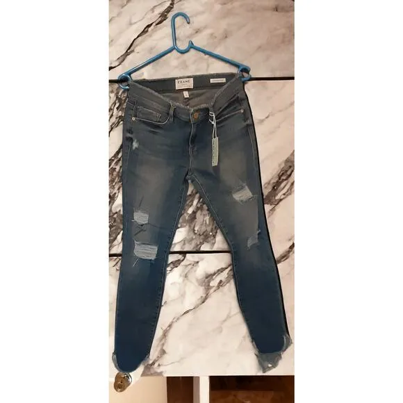 NWT - Frame Denim Le Skinny de Jeanne Jean Havelock Size: 27
