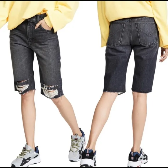 NWT Hudson Jeans Distressed Sloane Short Sz 26