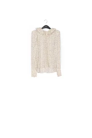 Off-white polka dot top