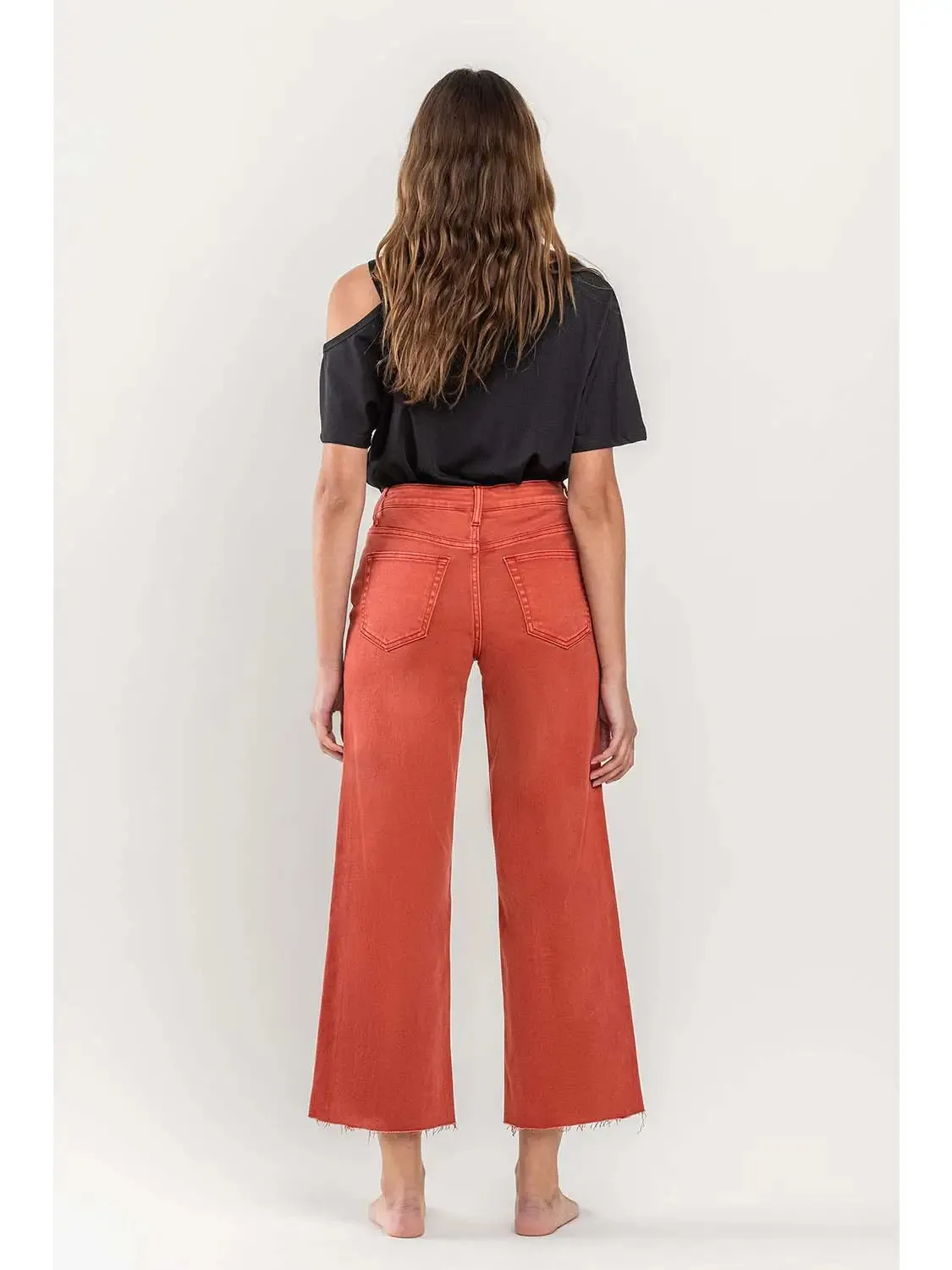 Olivia Vintage High Rise Crop Jean
