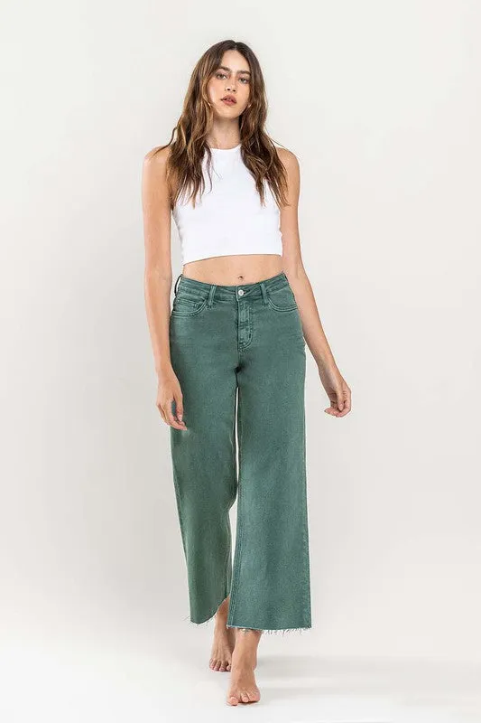 Olivia Vintage High Rise Crop Jean