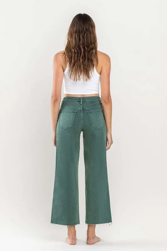 Olivia Vintage High Rise Crop Jean
