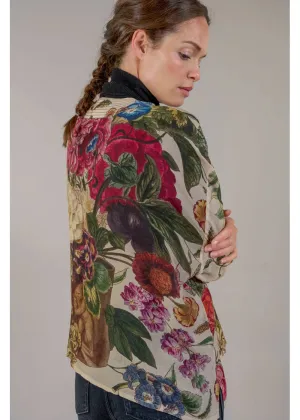 One Hundred Stars Primula Korte Kimono Stone Beige