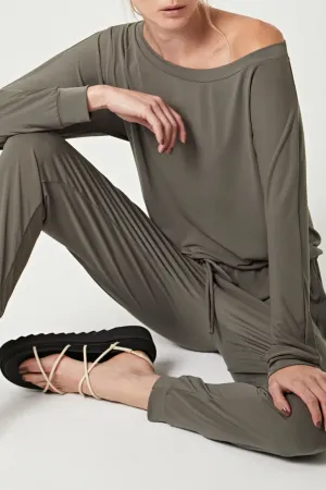One Shoulder Jumpsuit