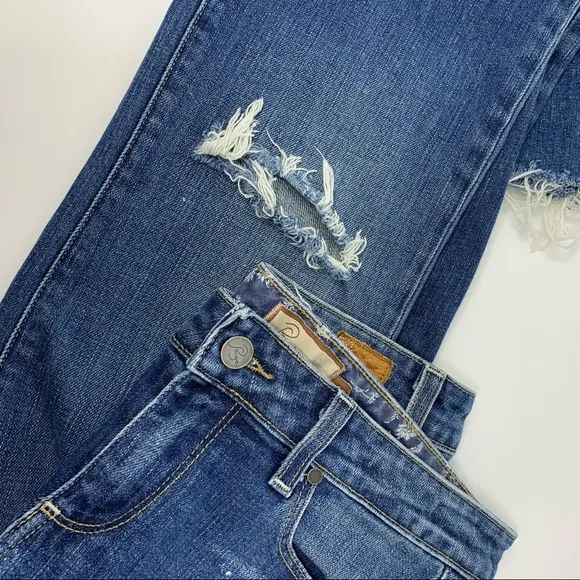 Paige Hollywood Hills distressed/destroyed jeans