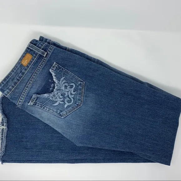 Paige Hollywood Hills distressed/destroyed jeans