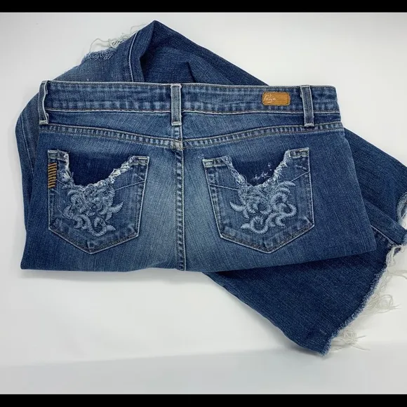 Paige Hollywood Hills distressed/destroyed jeans