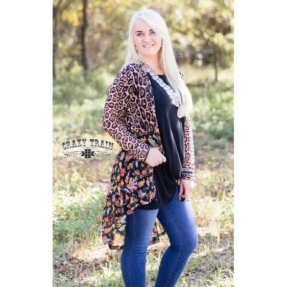 Pasadena paisley Cardigan