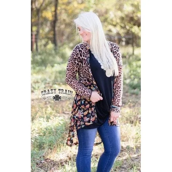 Pasadena paisley Cardigan
