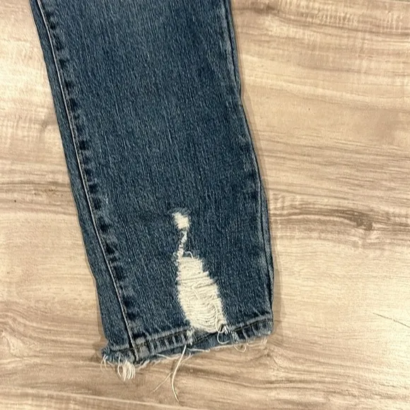 Pistola jeans distressed high rise jeans size 27